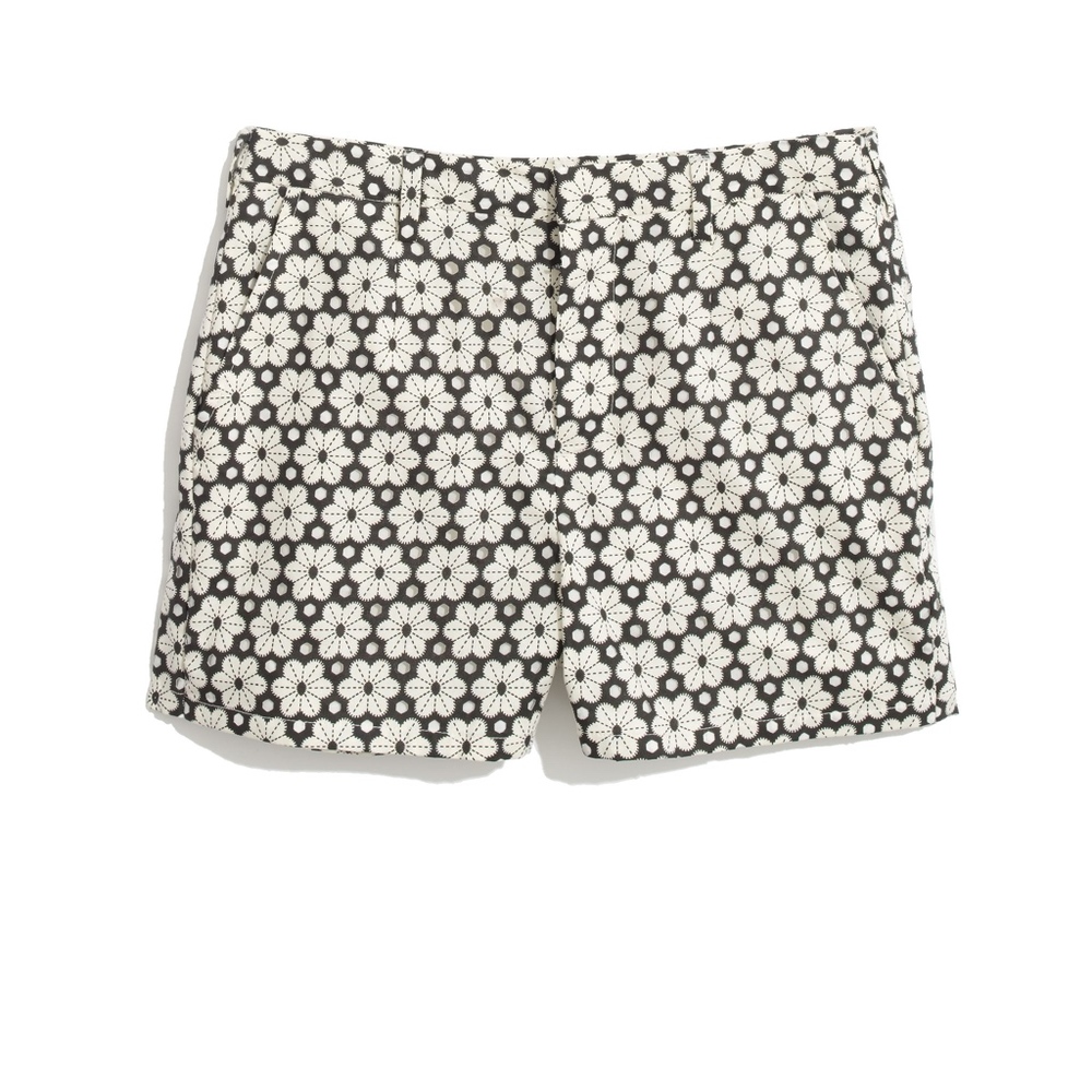 Madewell Floral Eyelet "Modflower" Shorts - 2 XS S